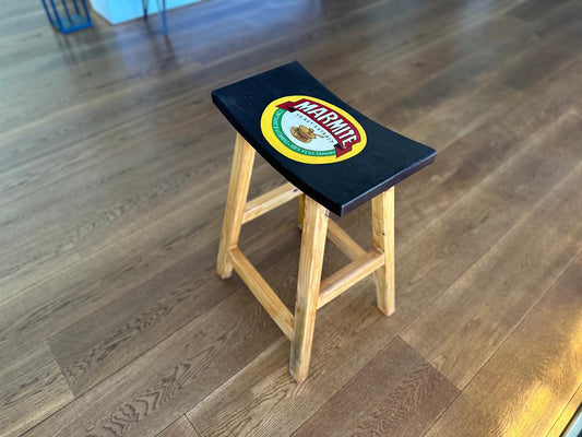 Marmite wooden stool